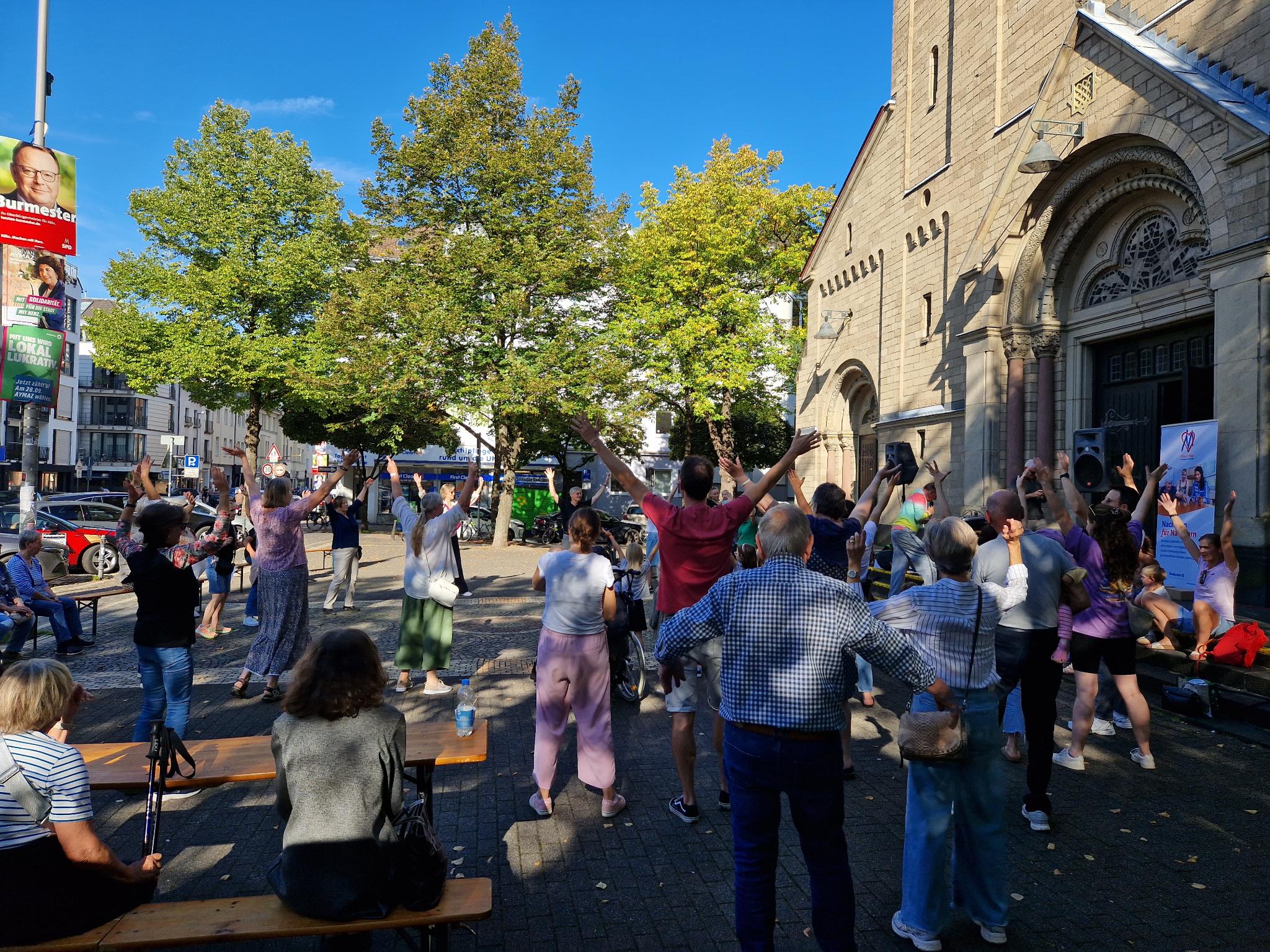 Tanz auf dem Nikolausplatz