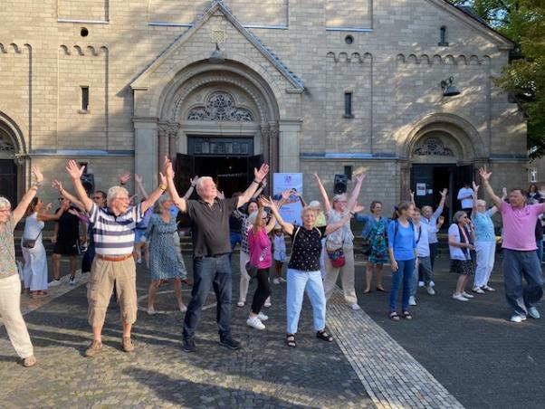 Tanz auf dem Nikolausplatz