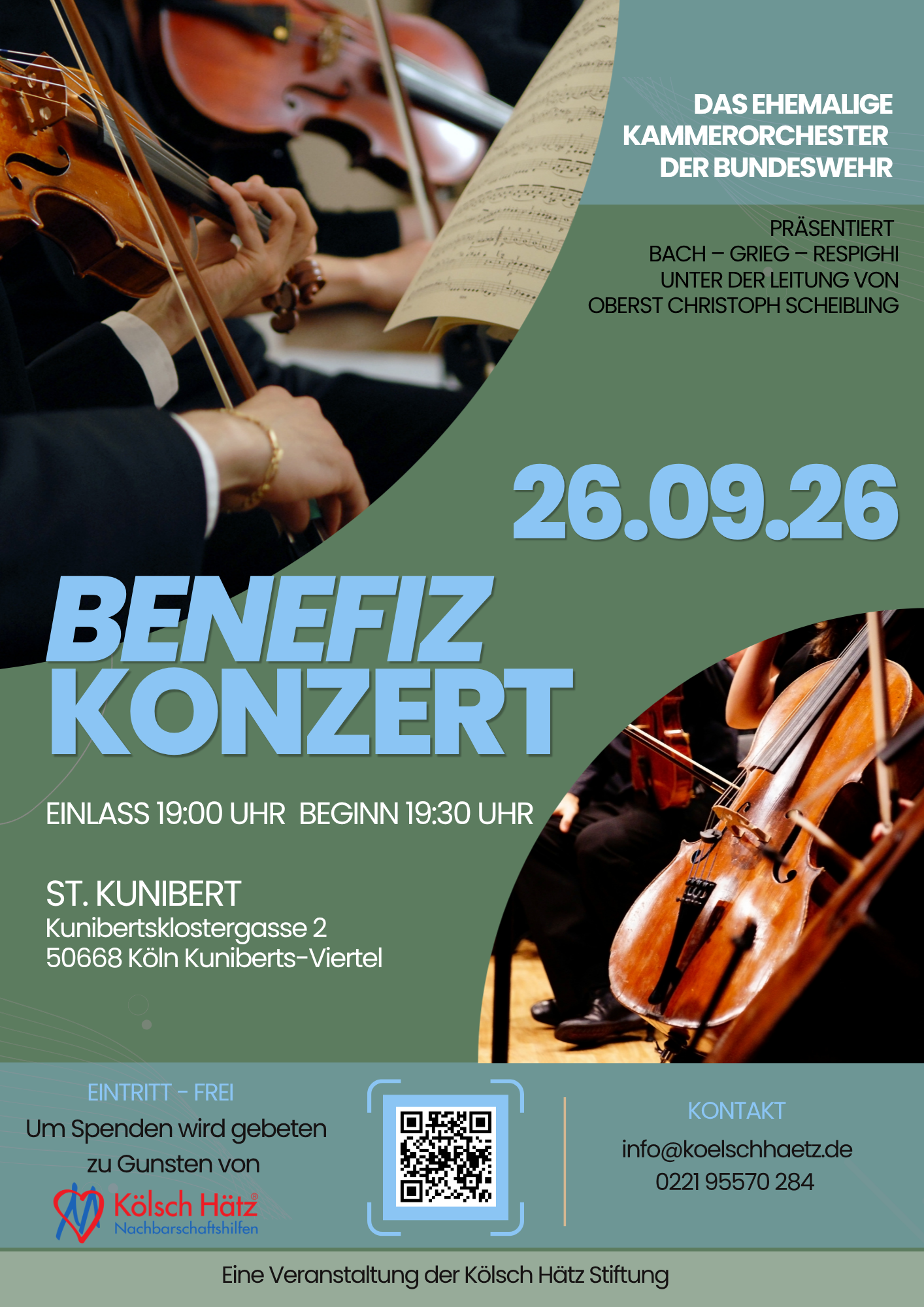 Benefizkonzert Projektorchester Bundeswehr