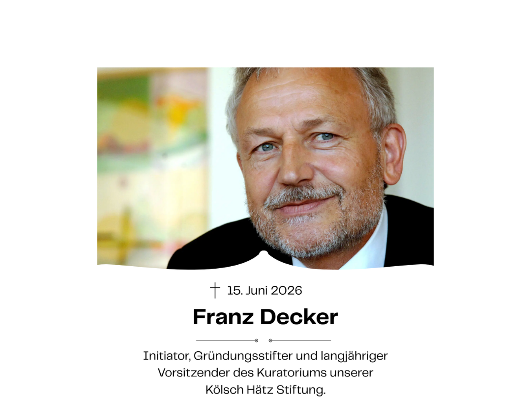 Franz Decker - Nachruf